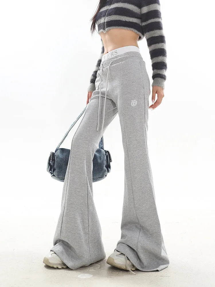 【23s November.】Vintage High Waist Drawstring Casual Pants