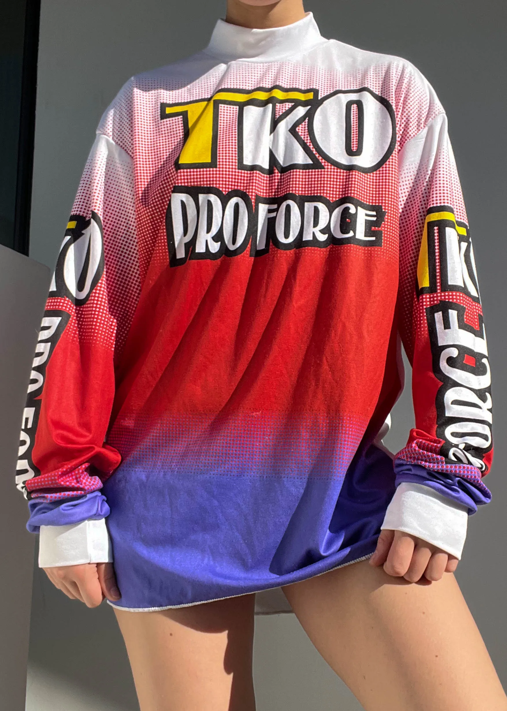 90's Sporty Motorcross Jersey