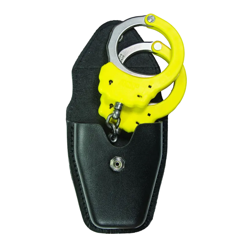 AirTek Single Closed Coated ASP Chain Handcuff Case | Black