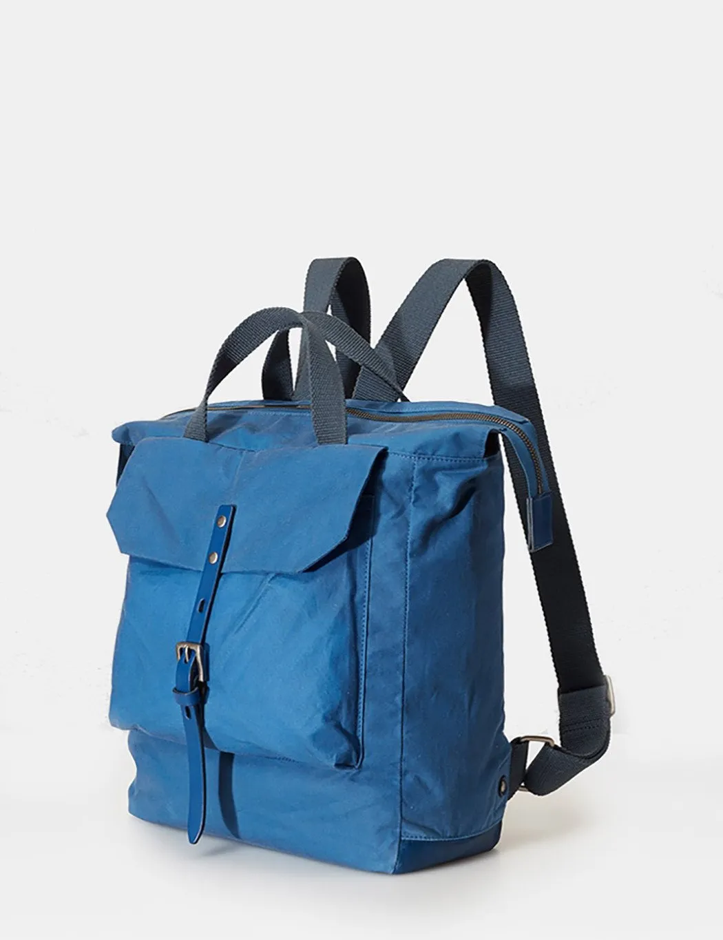 Ally Capellino Frances Waxy Backpack - Blue