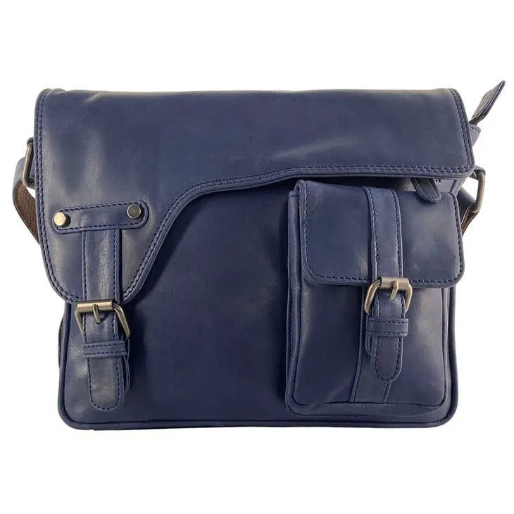 Barbara Women's Leather Messenger Bag