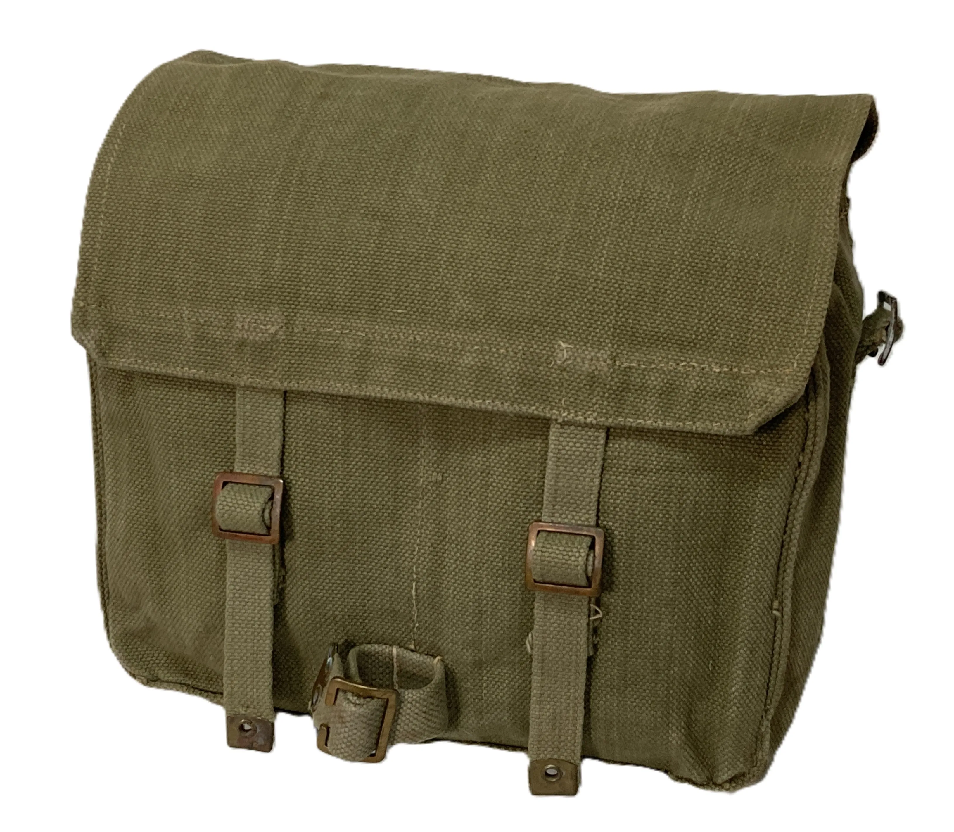 Belgian Army P37 Haversack, Small Shoulder Bag, 1937 Pattern Web Equipment