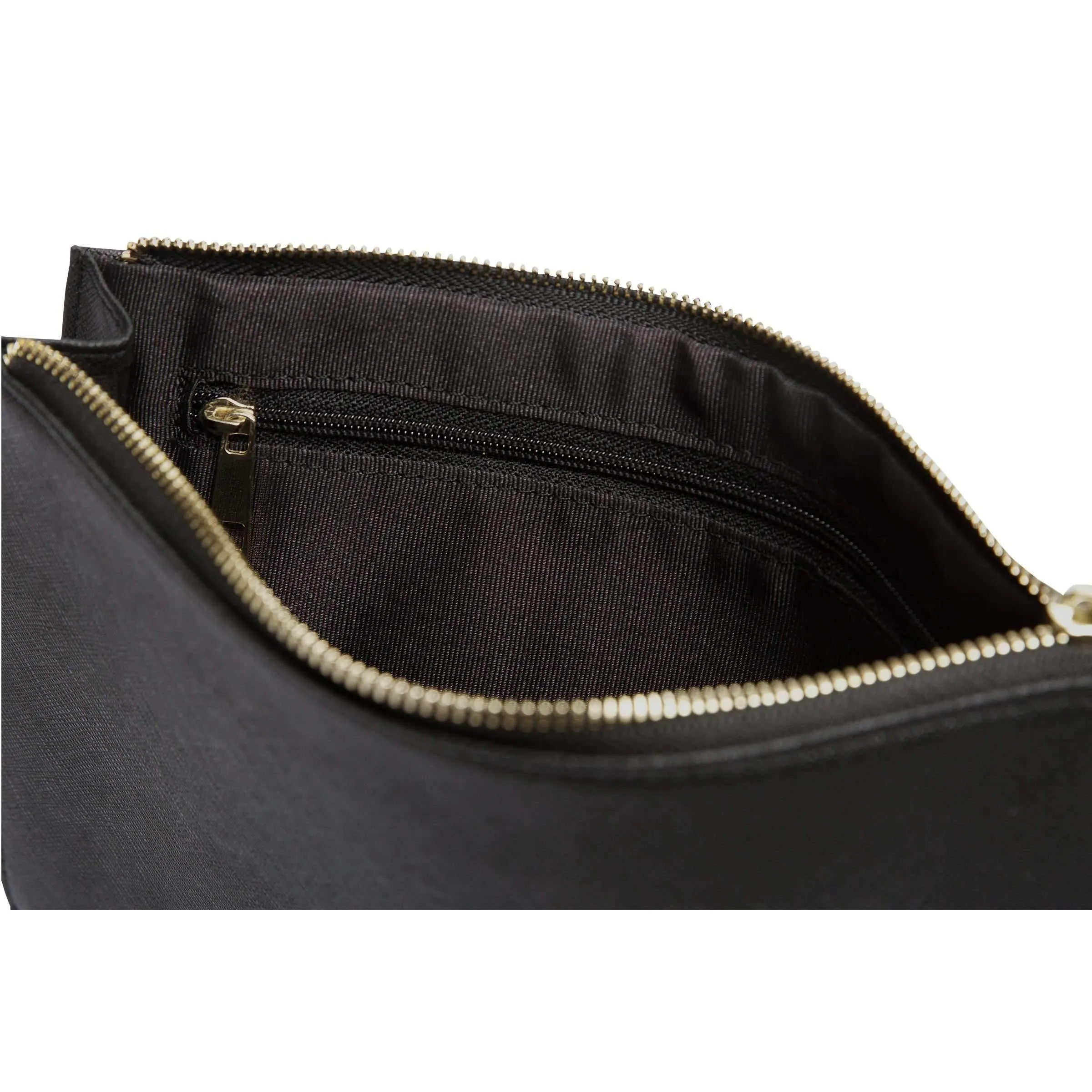 Black - Small Saffiano Pouch