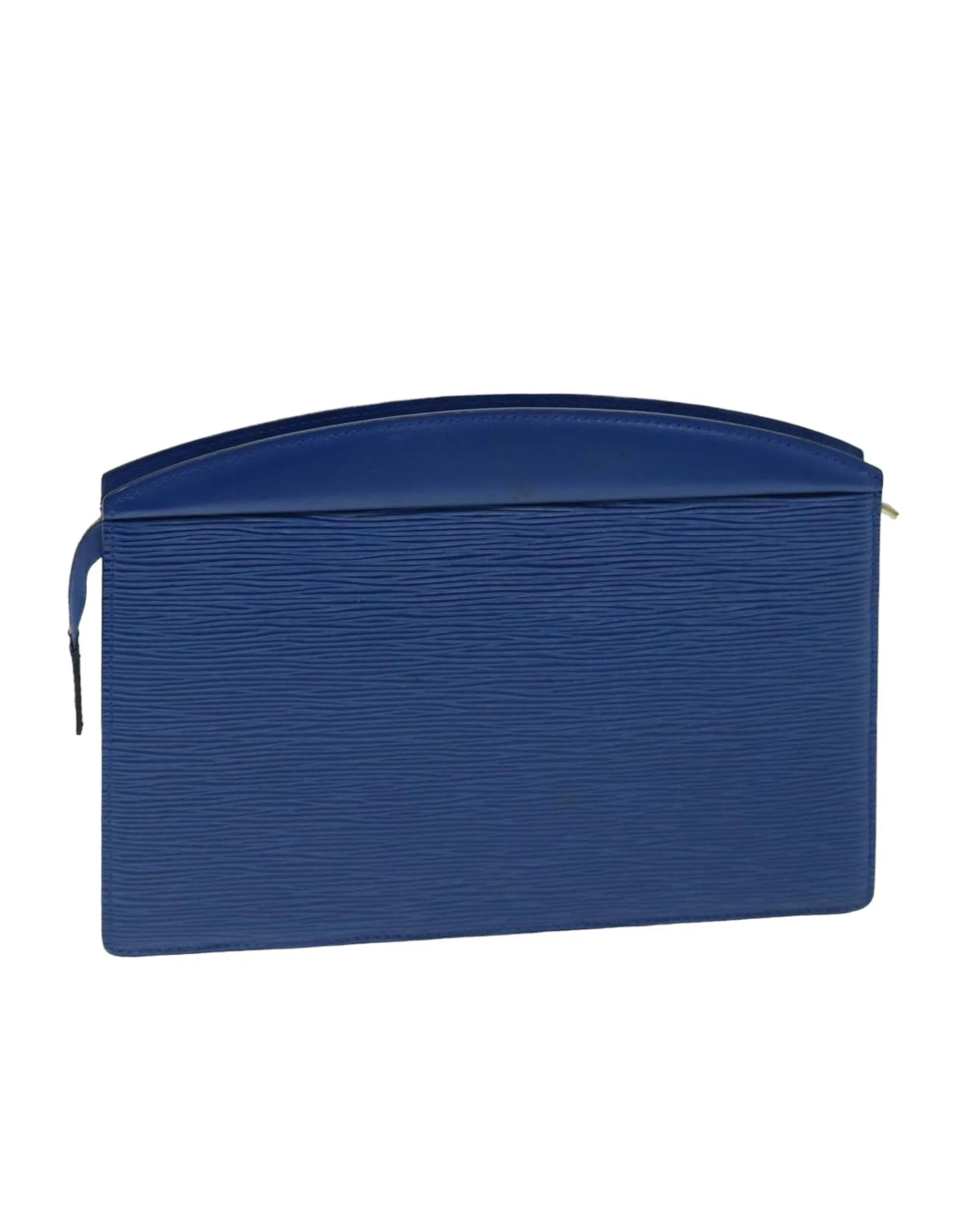 Blue Epi Leather Pouch with Accessory - Rank C