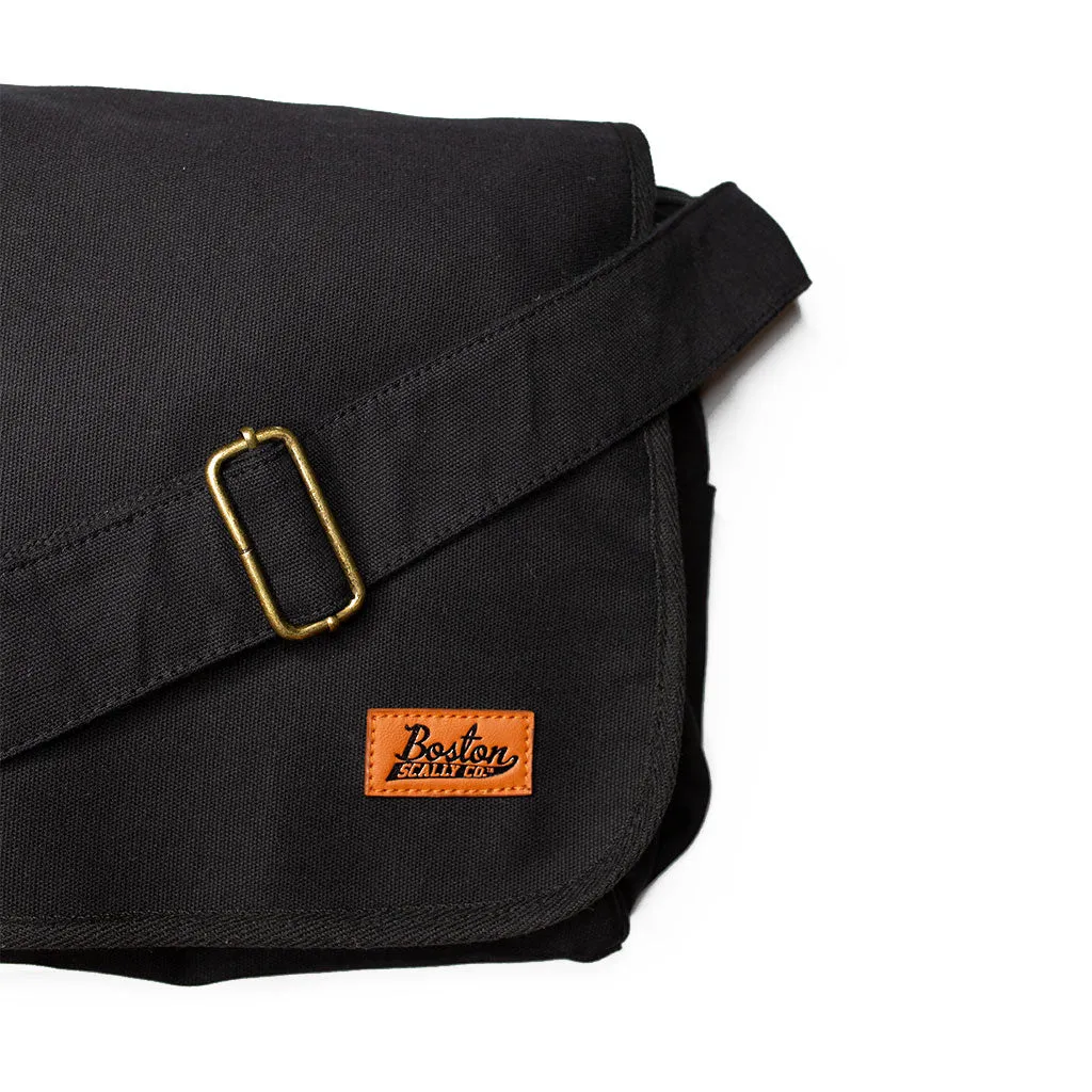 Boston Scally The Messenger Bag - Black