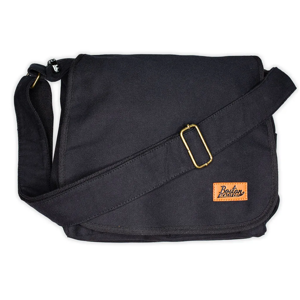 Boston Scally The Messenger Bag - Black