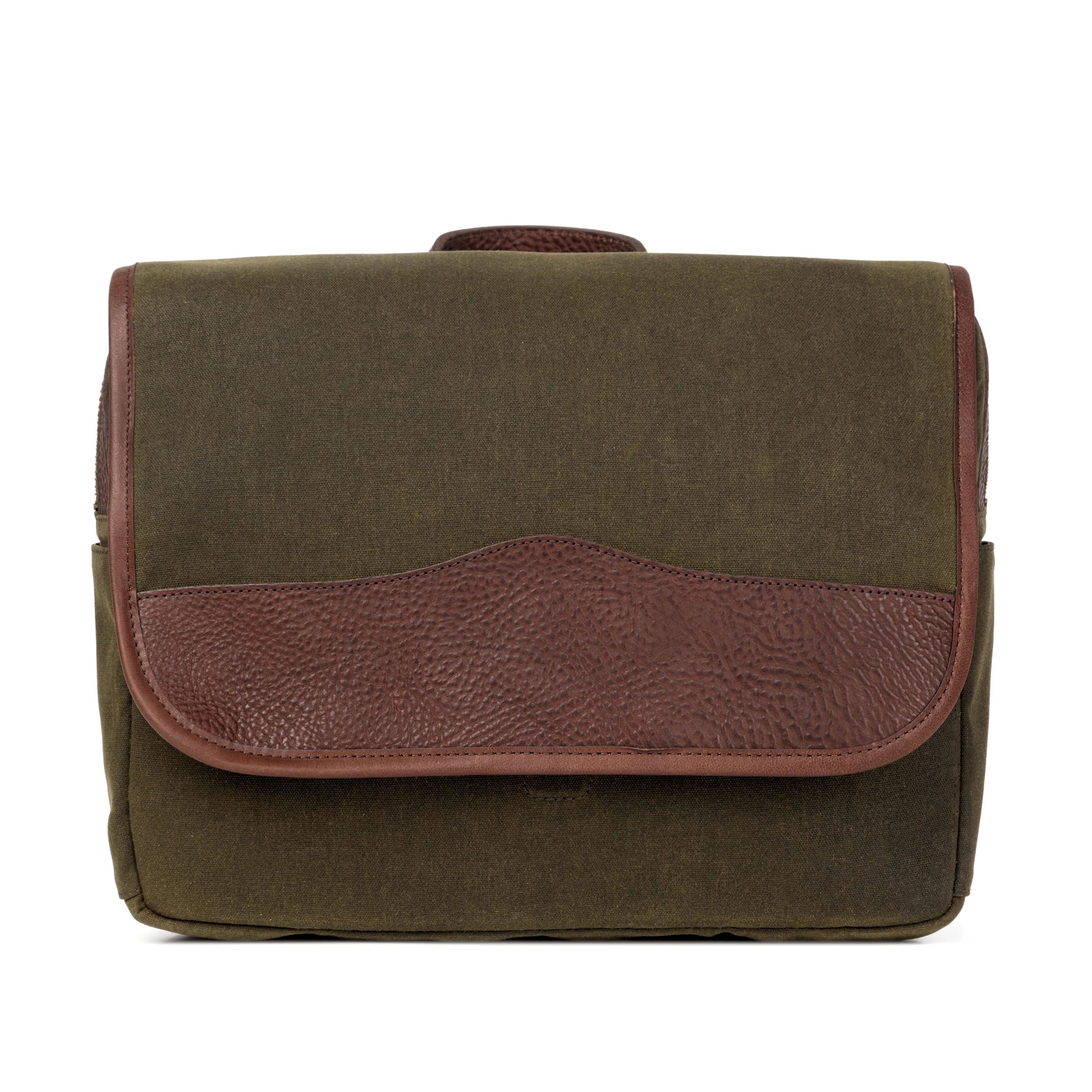 Campaign Waxed Canvas Messenger Bag