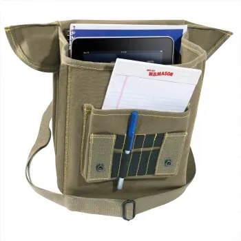 Canvas Map Case Messenger Shoulder Bag