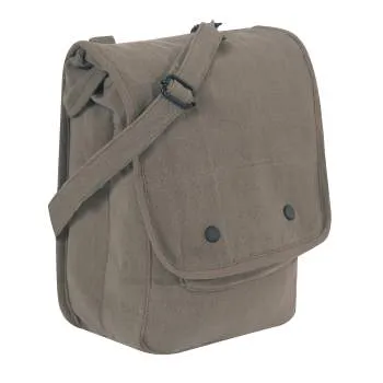 Canvas Map Case Messenger Shoulder Bag