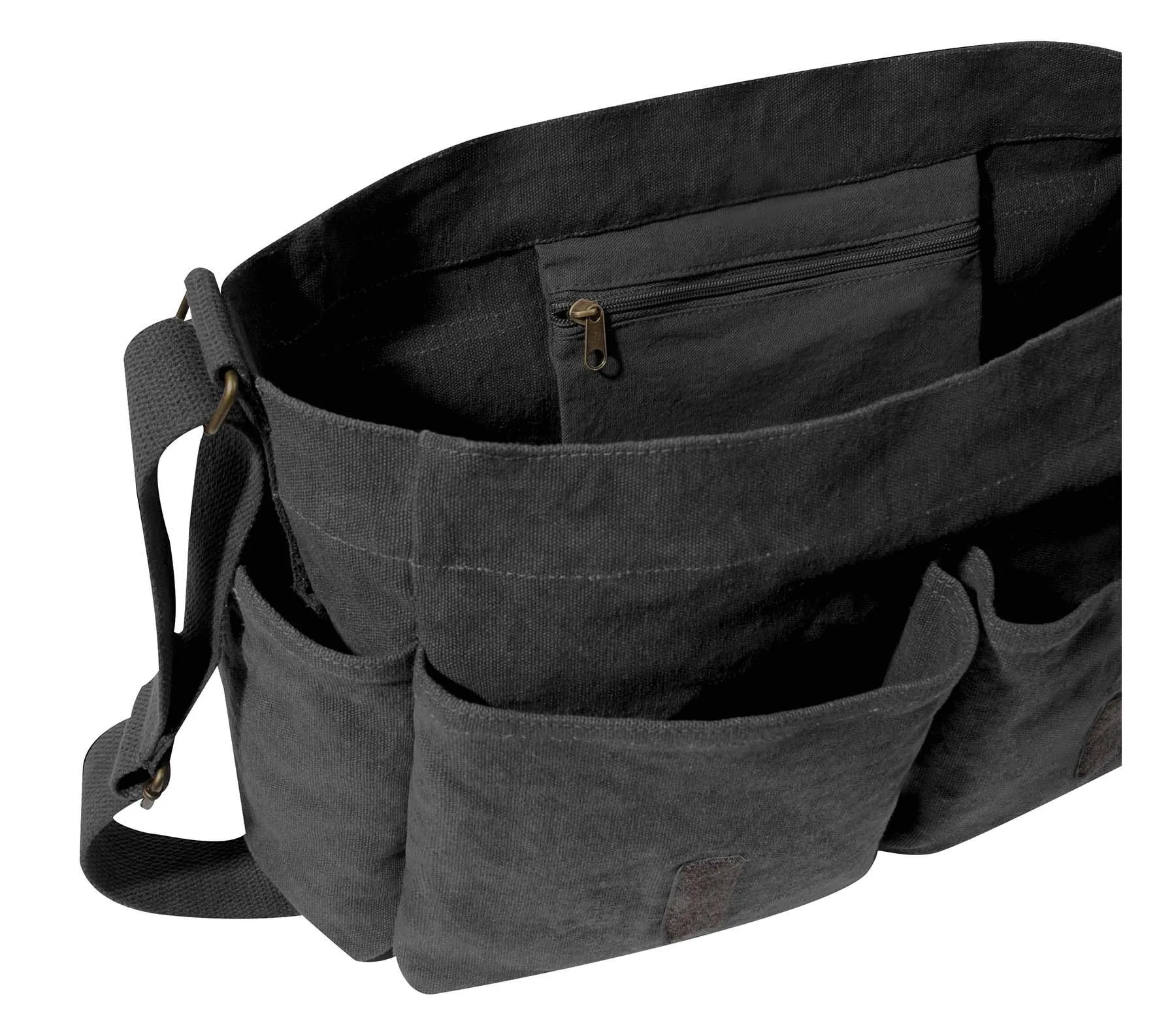 Classic Canvas Messenger Bag