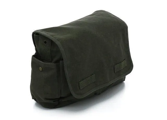 Classic Canvas Messenger Bag