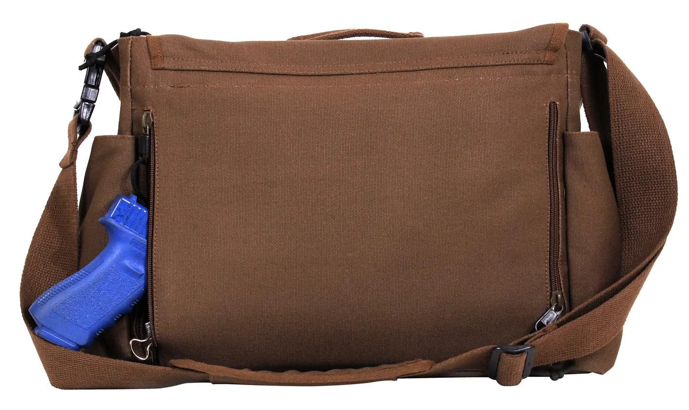 Concealed Carry Messenger Bag