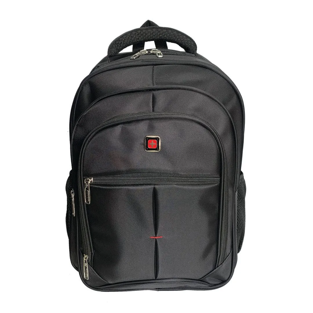 CONQUEROR - Backpack Protective Multipurpose Fits Up To 15.6 Inch Laptops Black