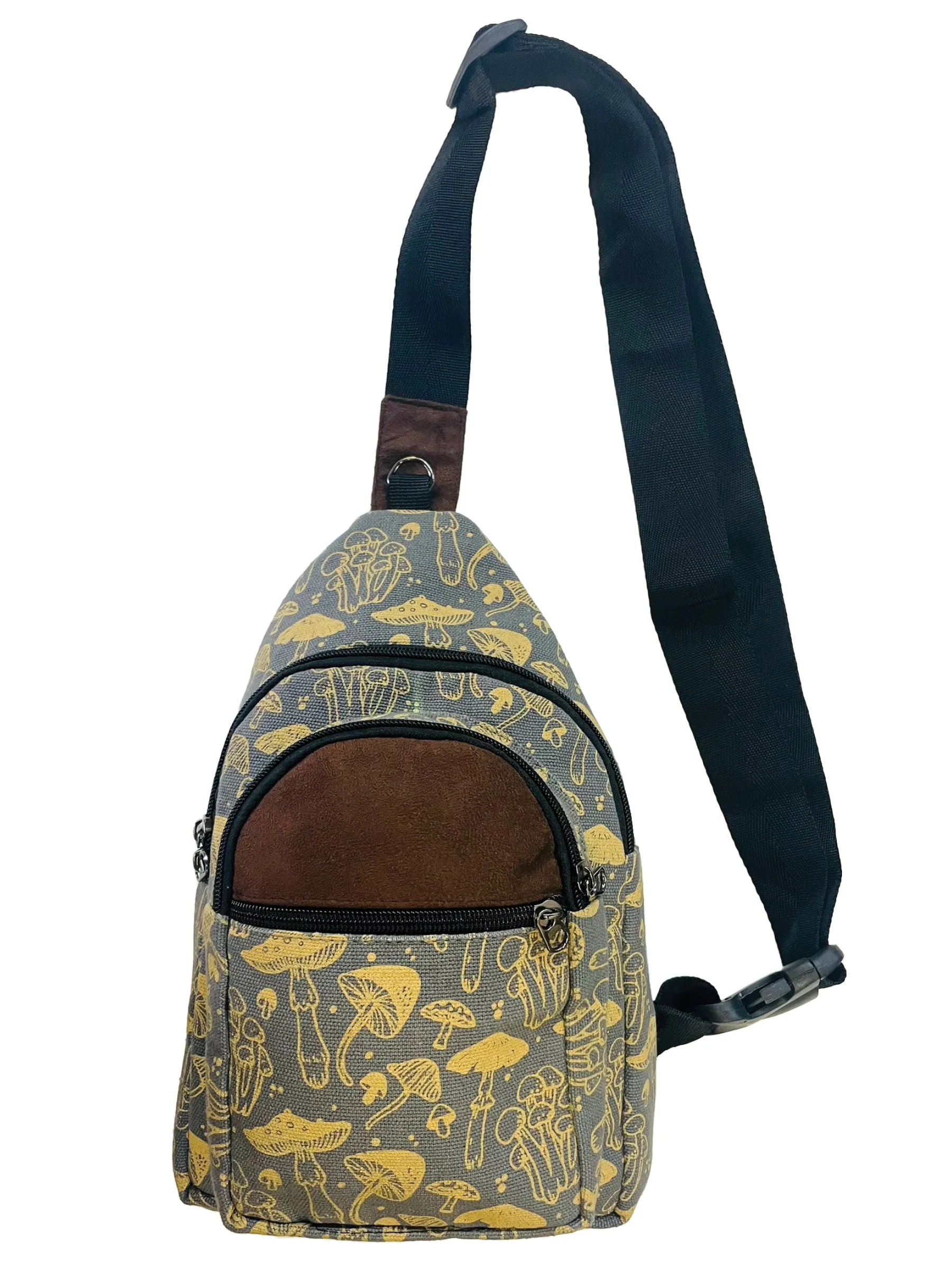 Crossbody Bag Mushroom Print