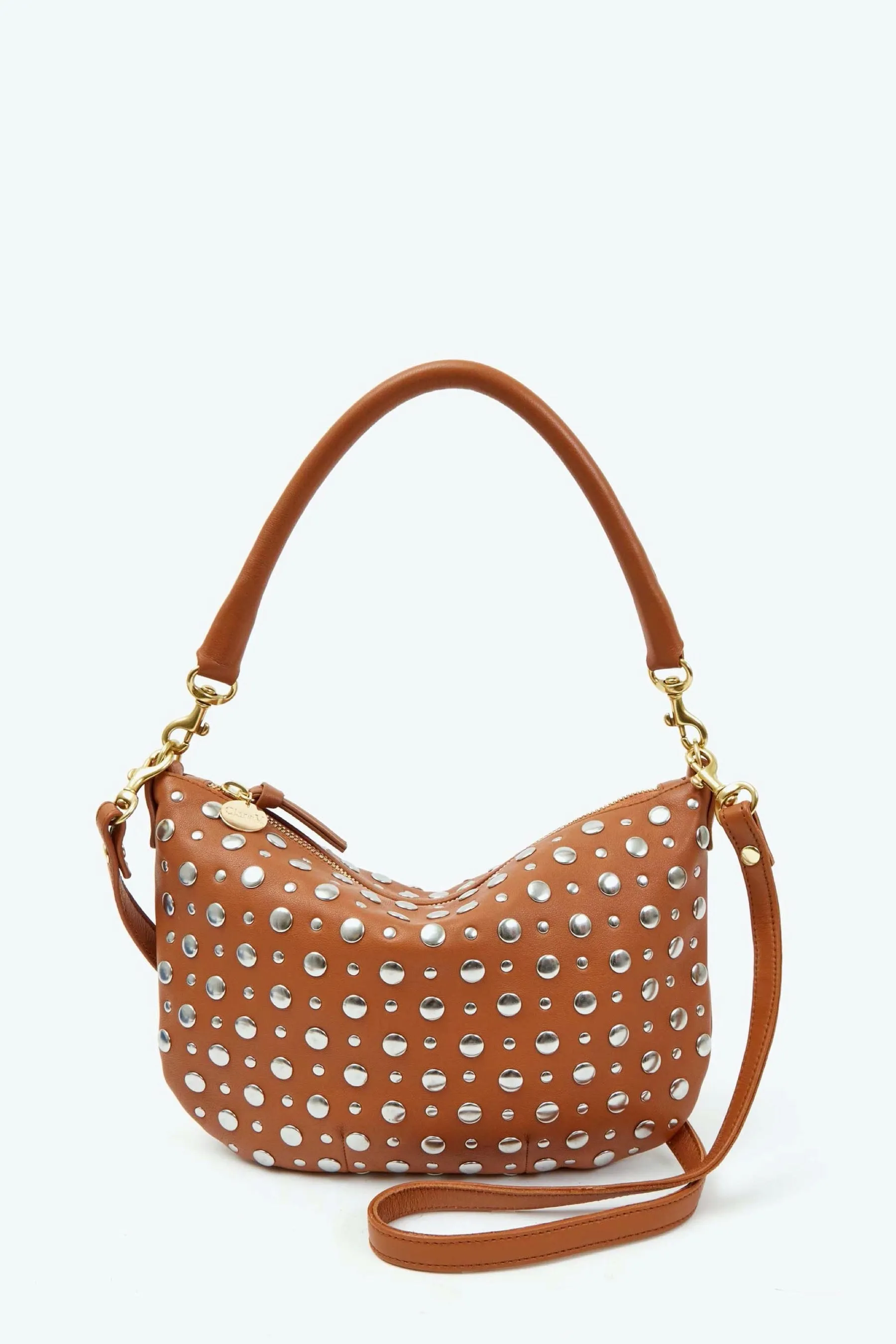 Cuoio Studs Petit Moyen Messenger