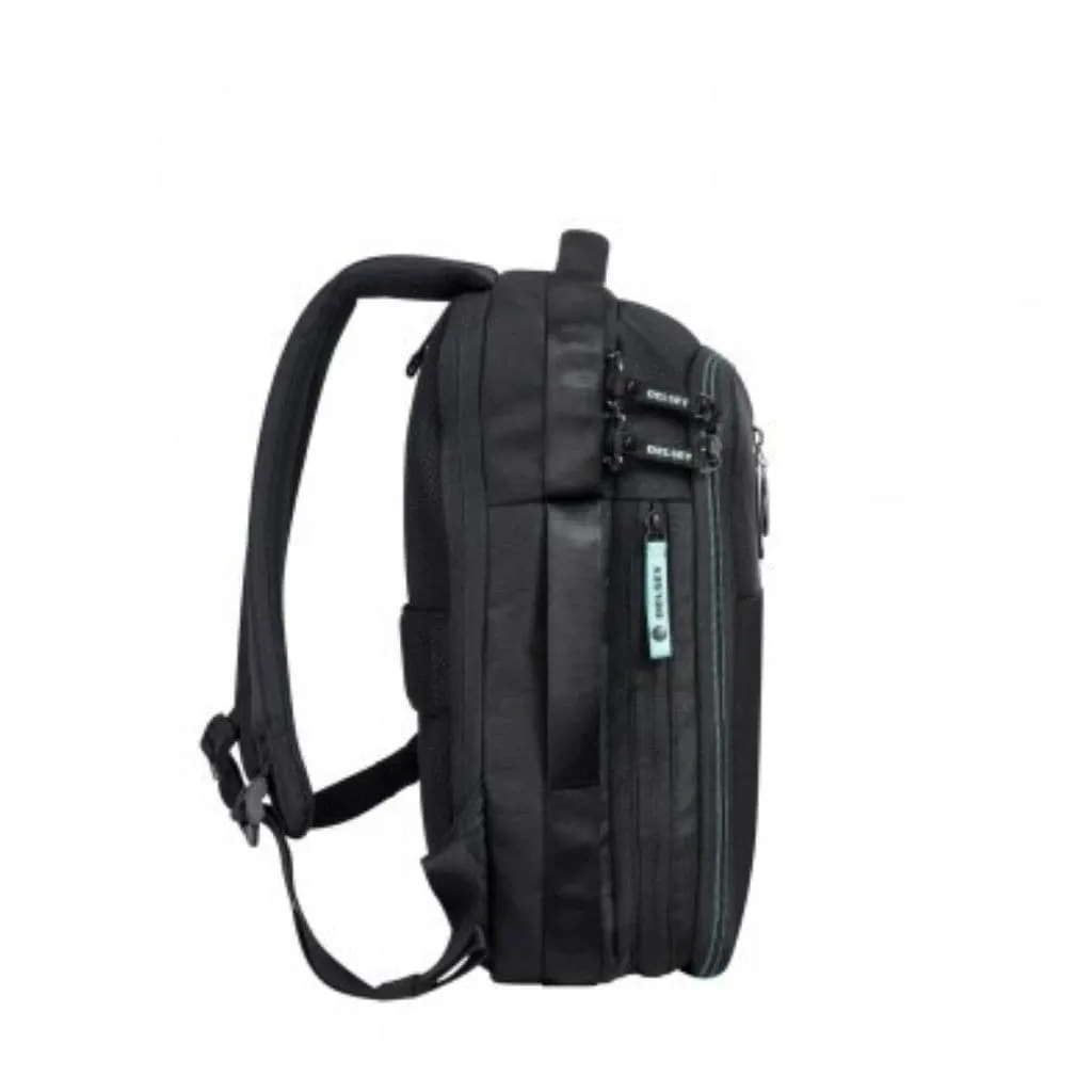 Delsey Daily's 14” Laptop Backpack - Black/Blue