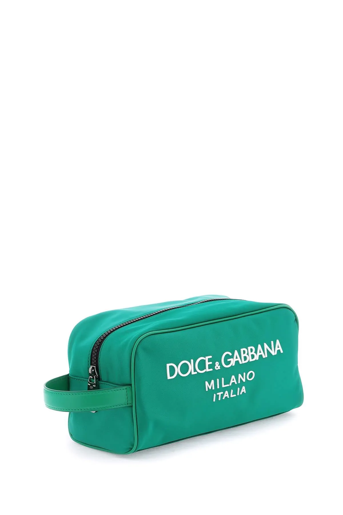 Dolce & gabbana rubberized logo beauty case