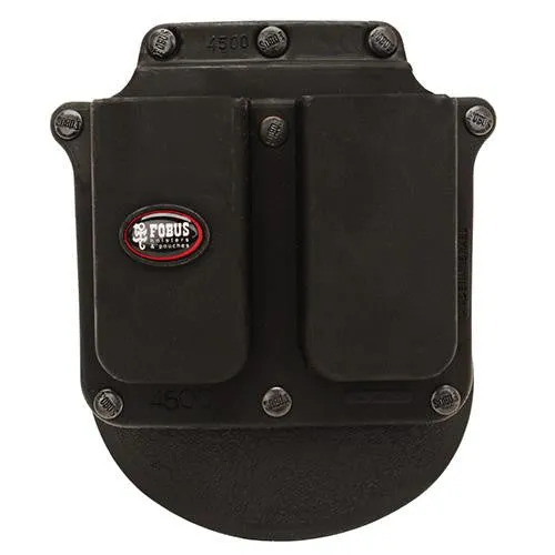 Double Mag Pouch - Single Stack, 9mm-.45 - Sig 357-40 (Paddle)