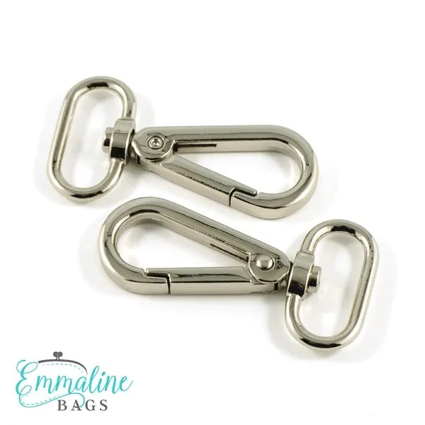 Emmaline Swivel Snap Hook - 3/4" Flat Hook Profile