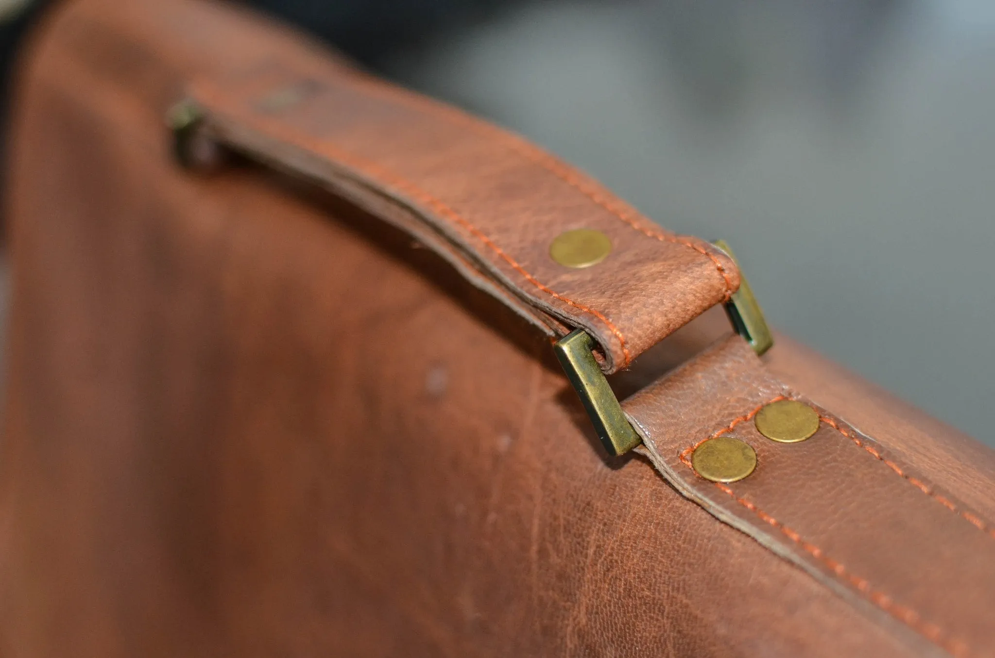 Johnny Fly Co. Leather Business Laptop Messenger