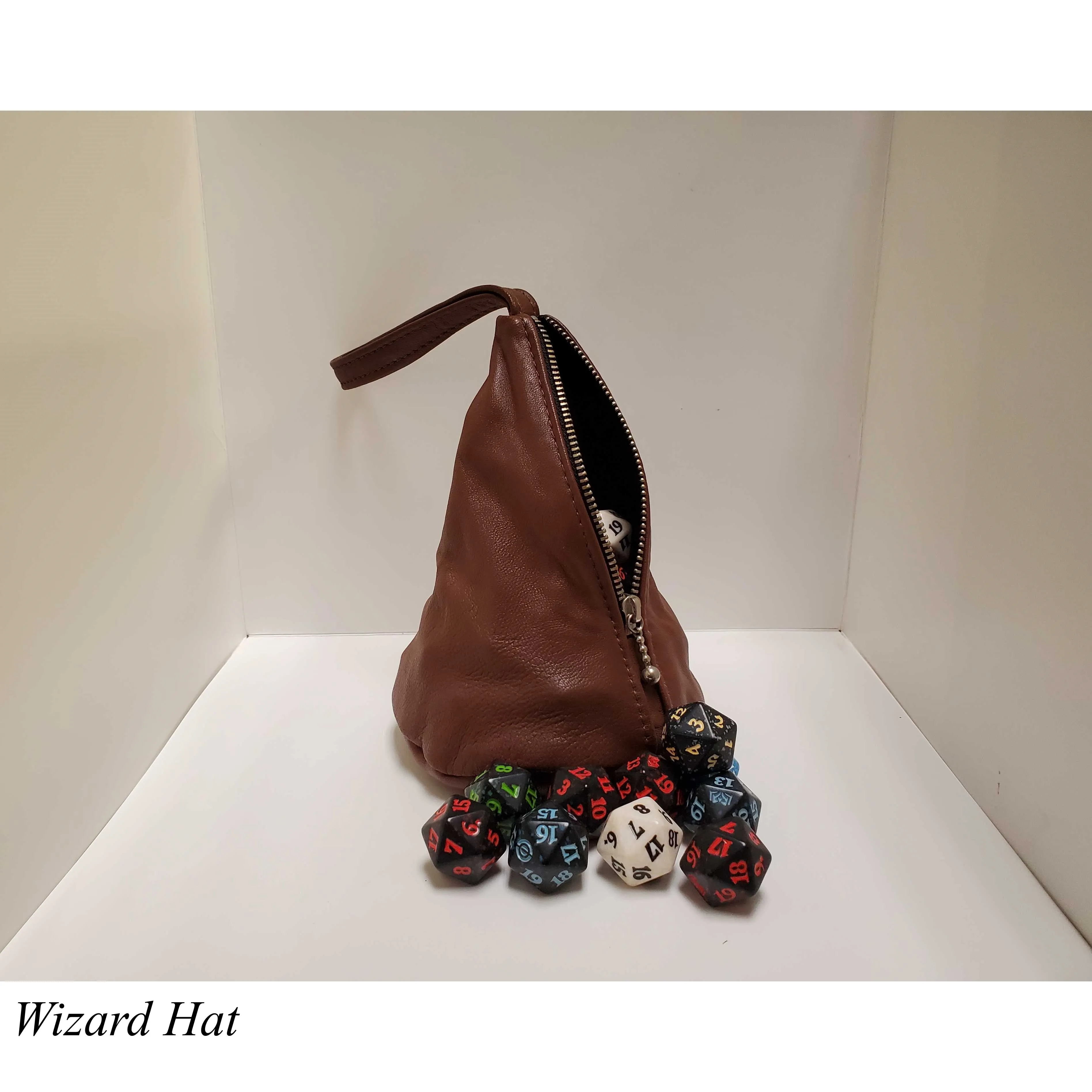 Leather Dice and Token Pouches