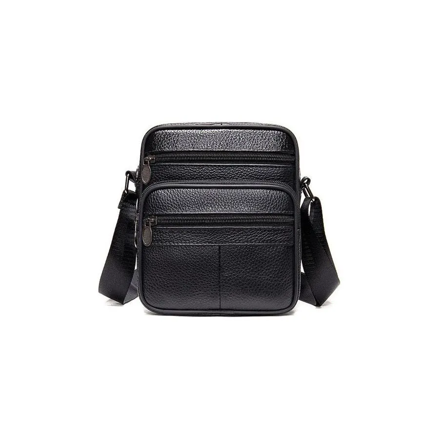 Luxury Exotic Leather Flap Crossbody Messenger Bag