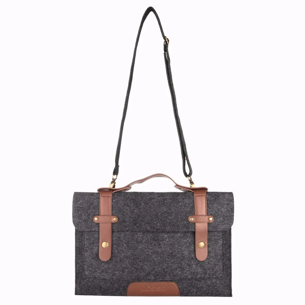 Men Fashion 13.3 15.6 inch Felt Bag