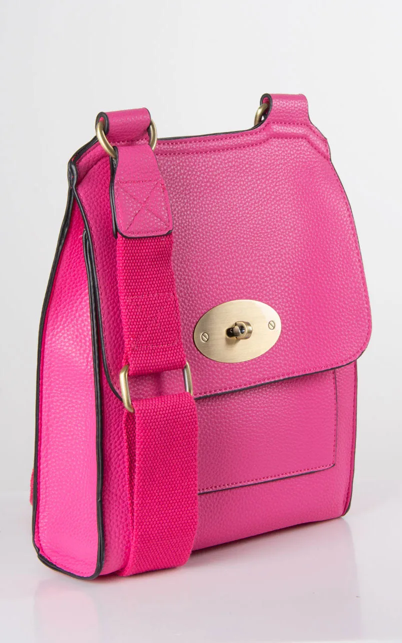 Messenger Bag | Hot Pink