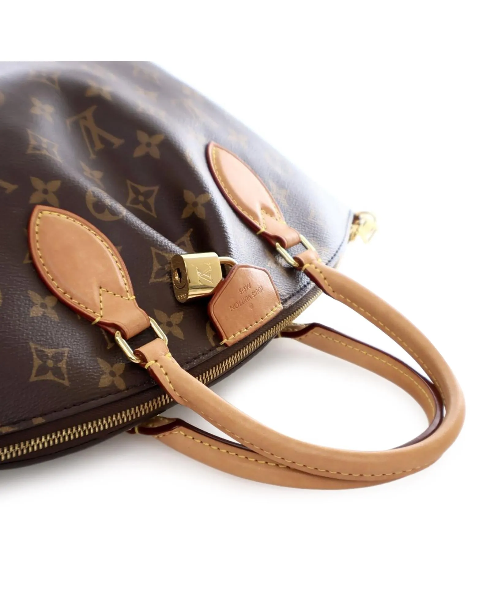 Monogram Canvas Boetie PM with Vachetta Leather Handles and Detachable Strap