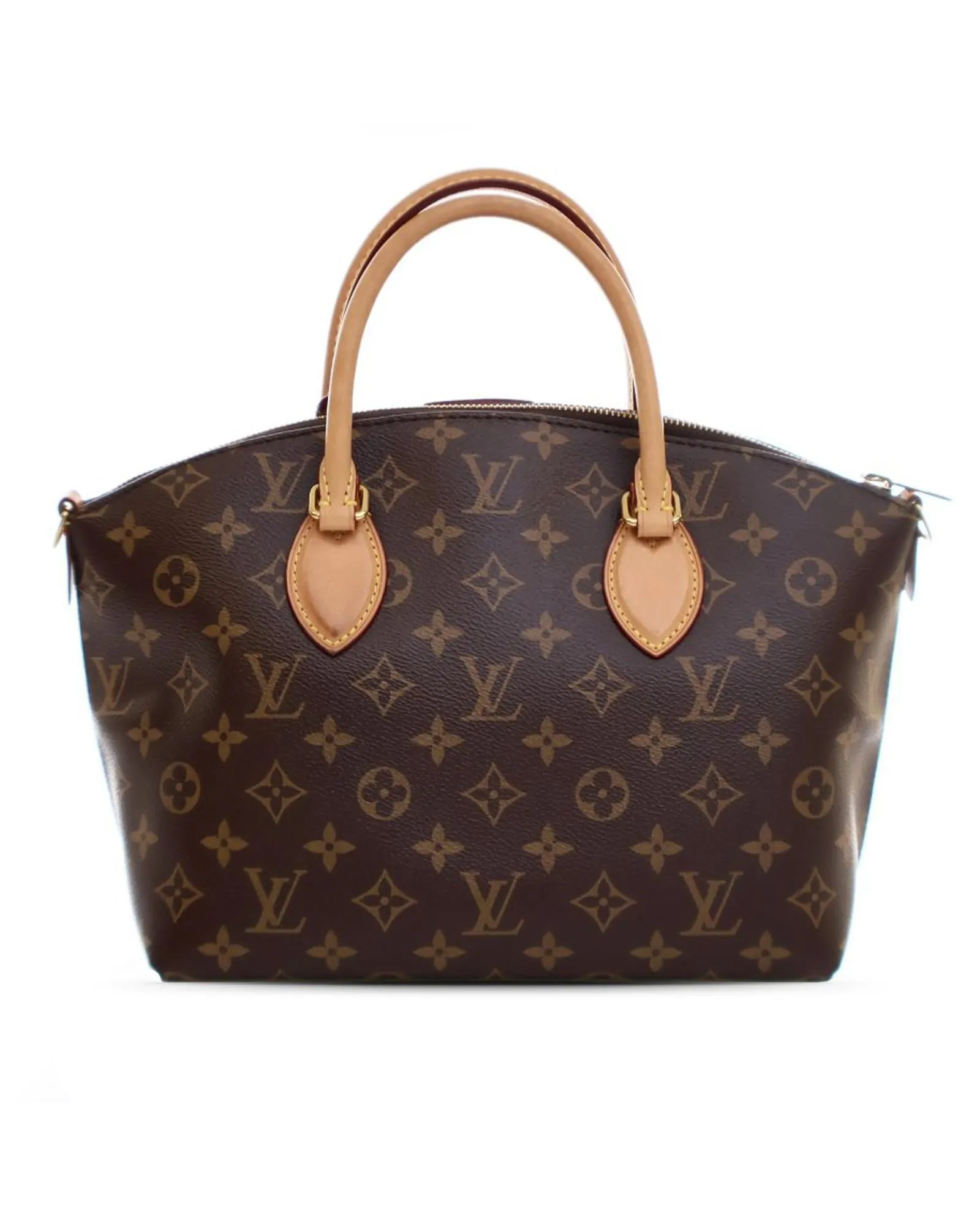 Monogram Canvas Boetie PM with Vachetta Leather Handles and Detachable Strap