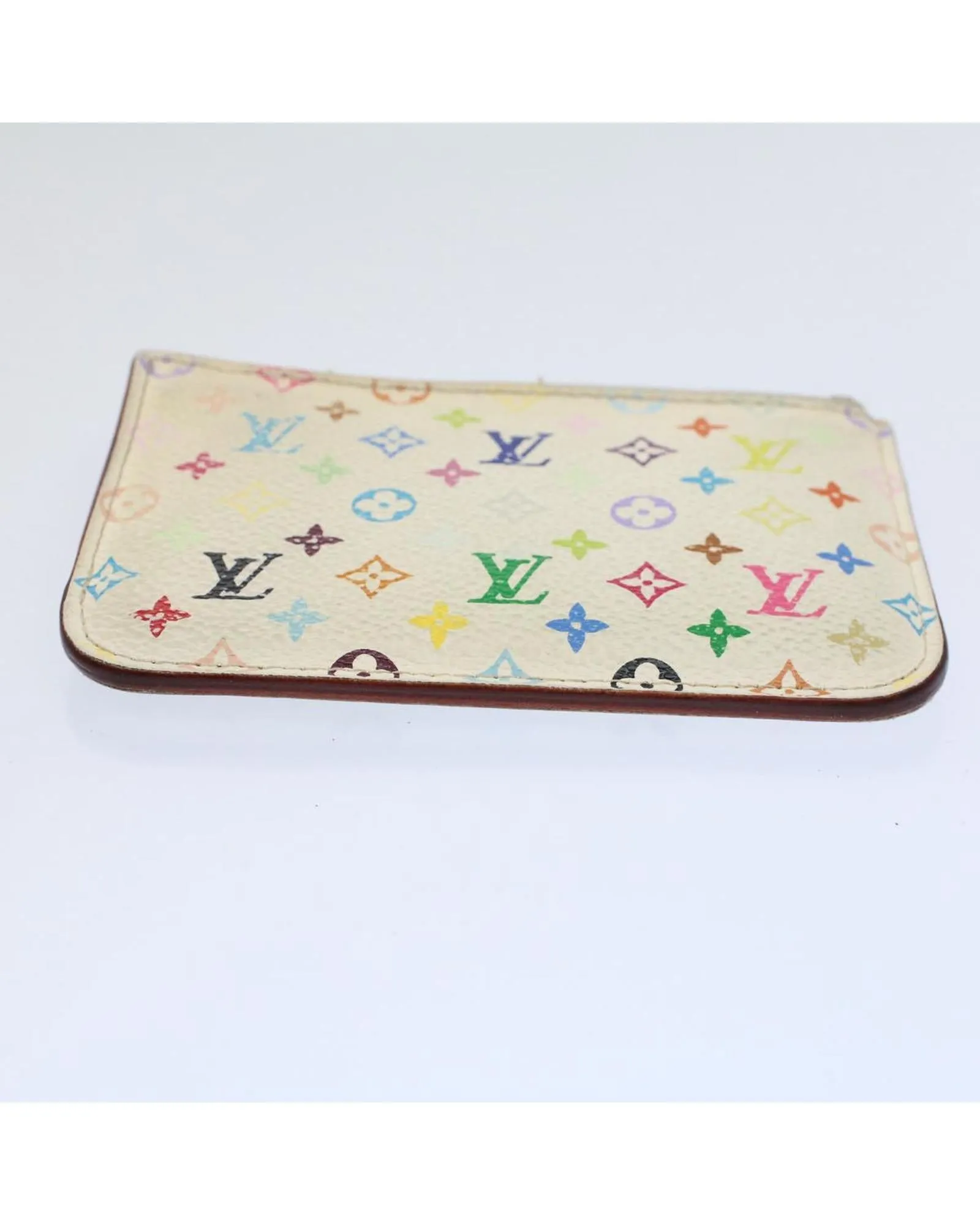 Multicolor Coin Purse with Authentic LV Design