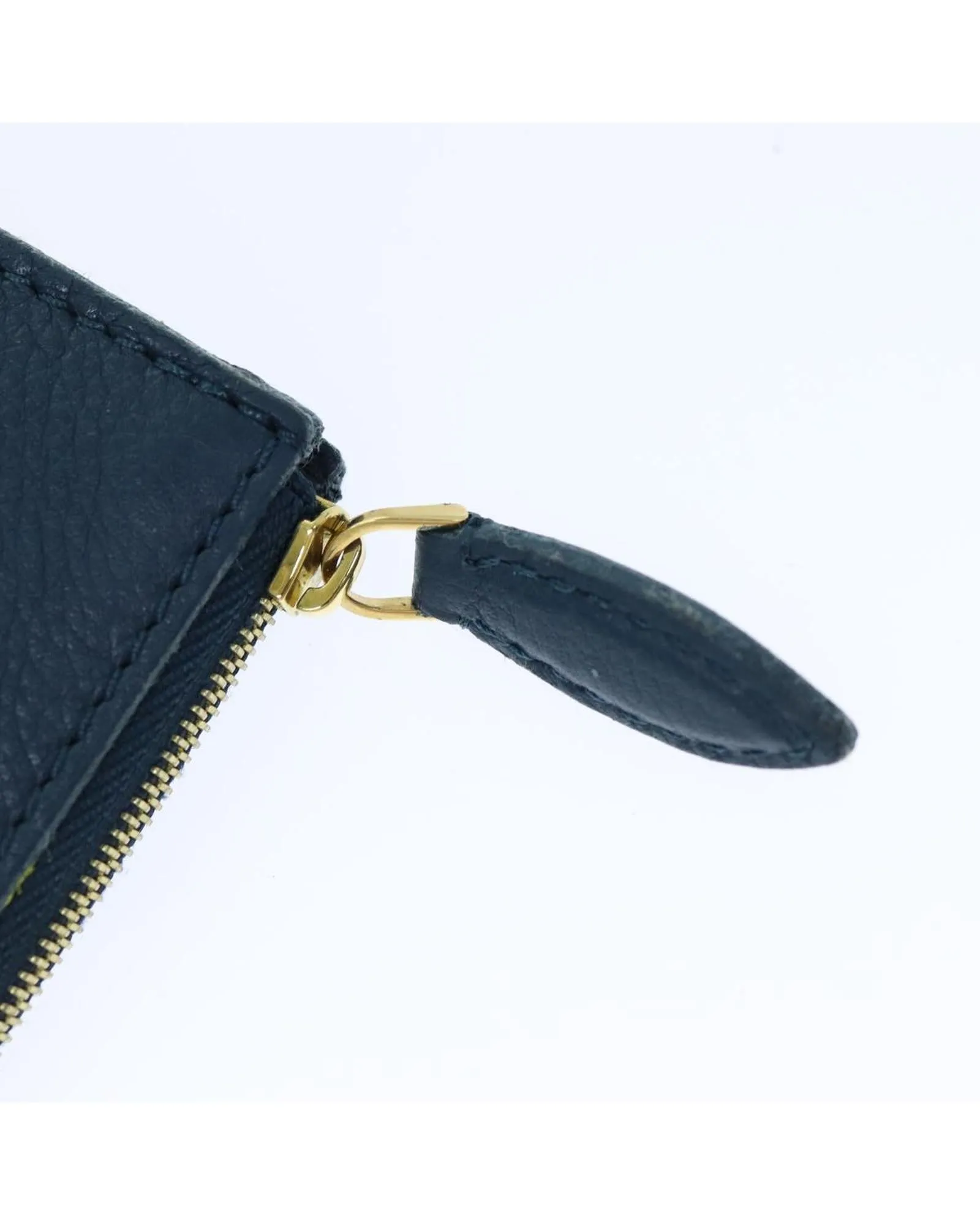 Navy/Orage Leather Pouch - Louis Vuitton R99587