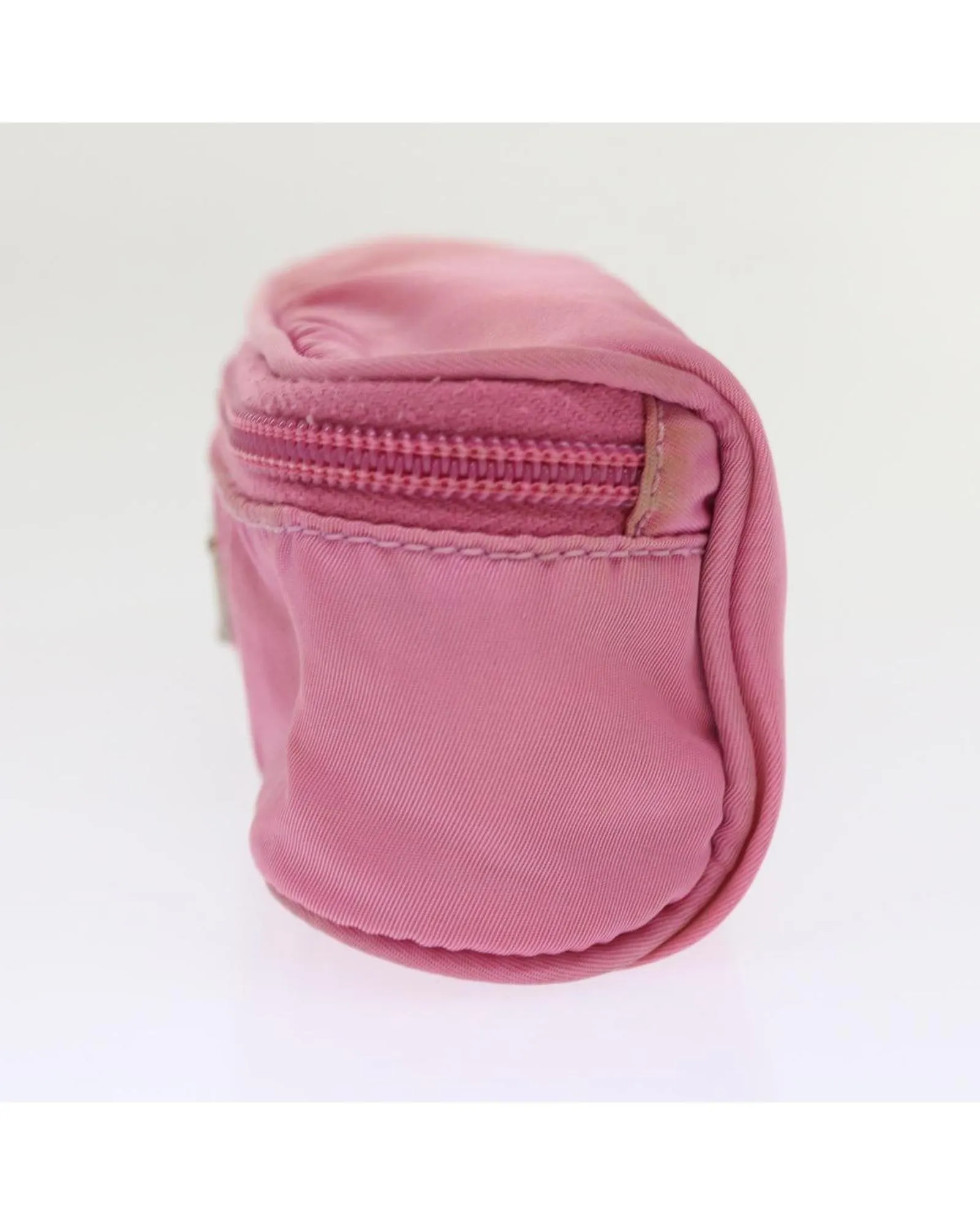 Nylon Pink Pouch with Accessories