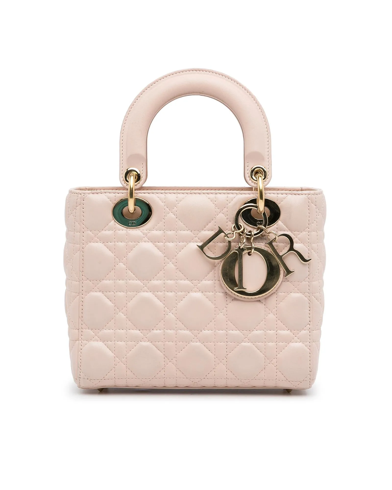 Quilted Lambskin Small Cannage Lady Dior Handbag