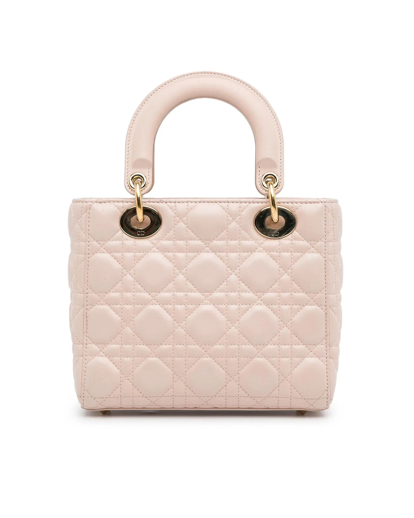 Quilted Lambskin Small Cannage Lady Dior Handbag