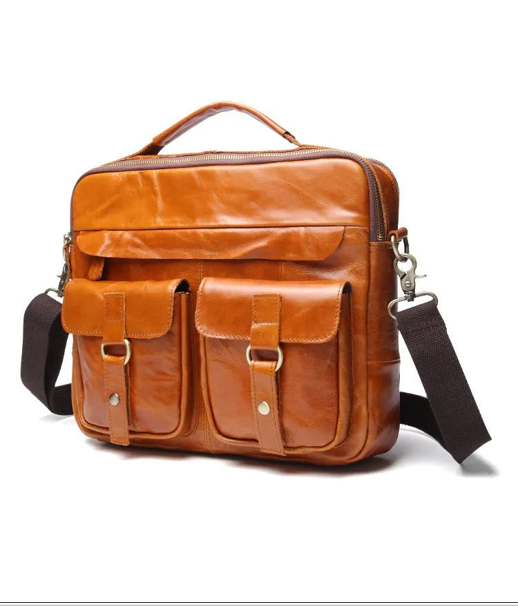 Retro Leather Business Laptop Bags JB207