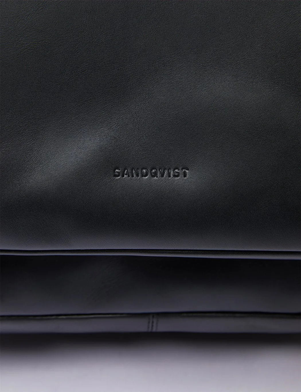 Sandqvist Ingvar Backpack (Leather) - Black