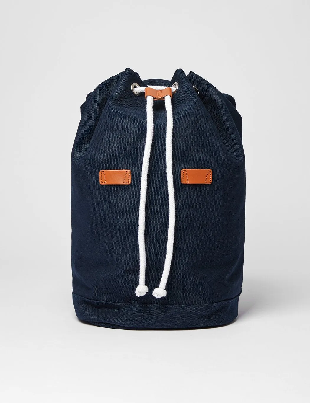 Sandqvist Stig Backpack (Canvas) - Navy Blue