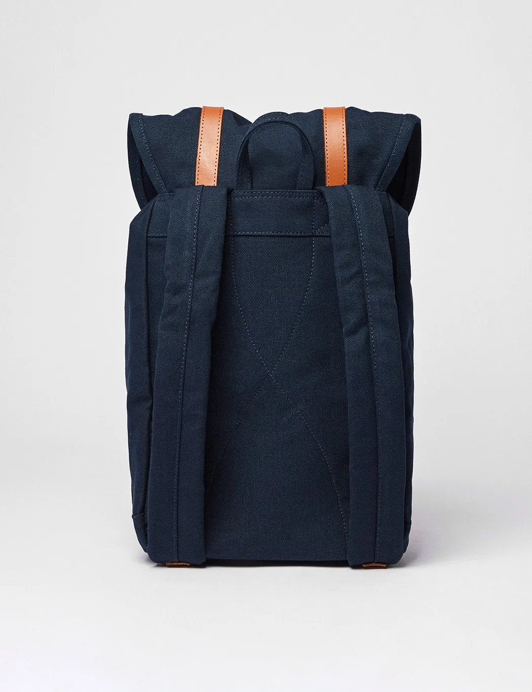 Sandqvist Stig Backpack (Canvas) - Navy Blue