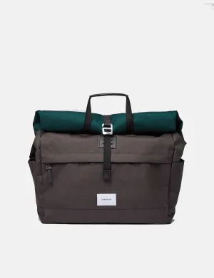 Sandqvist Tor Messenger Bag - Deep Green/Dark Grey