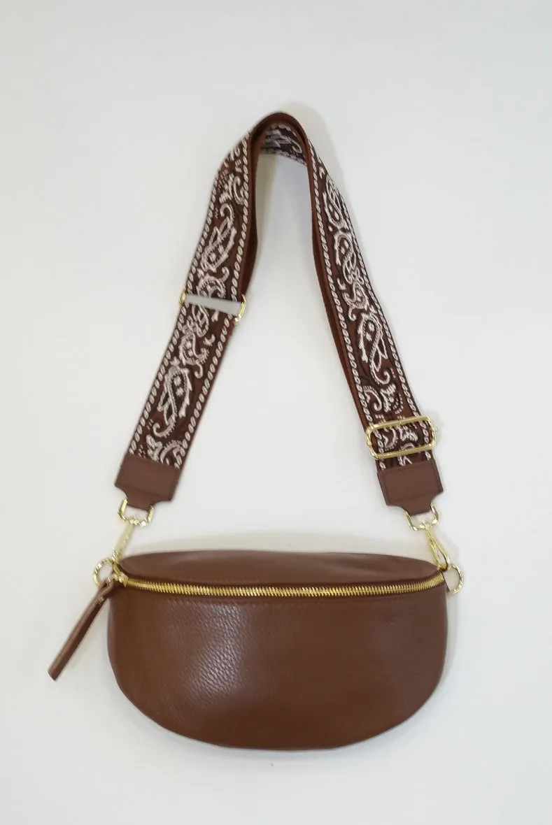 Serena Cross Body Bag in Brown