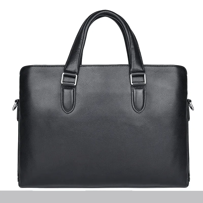 Slim Leather Laptop Bag for Professionals