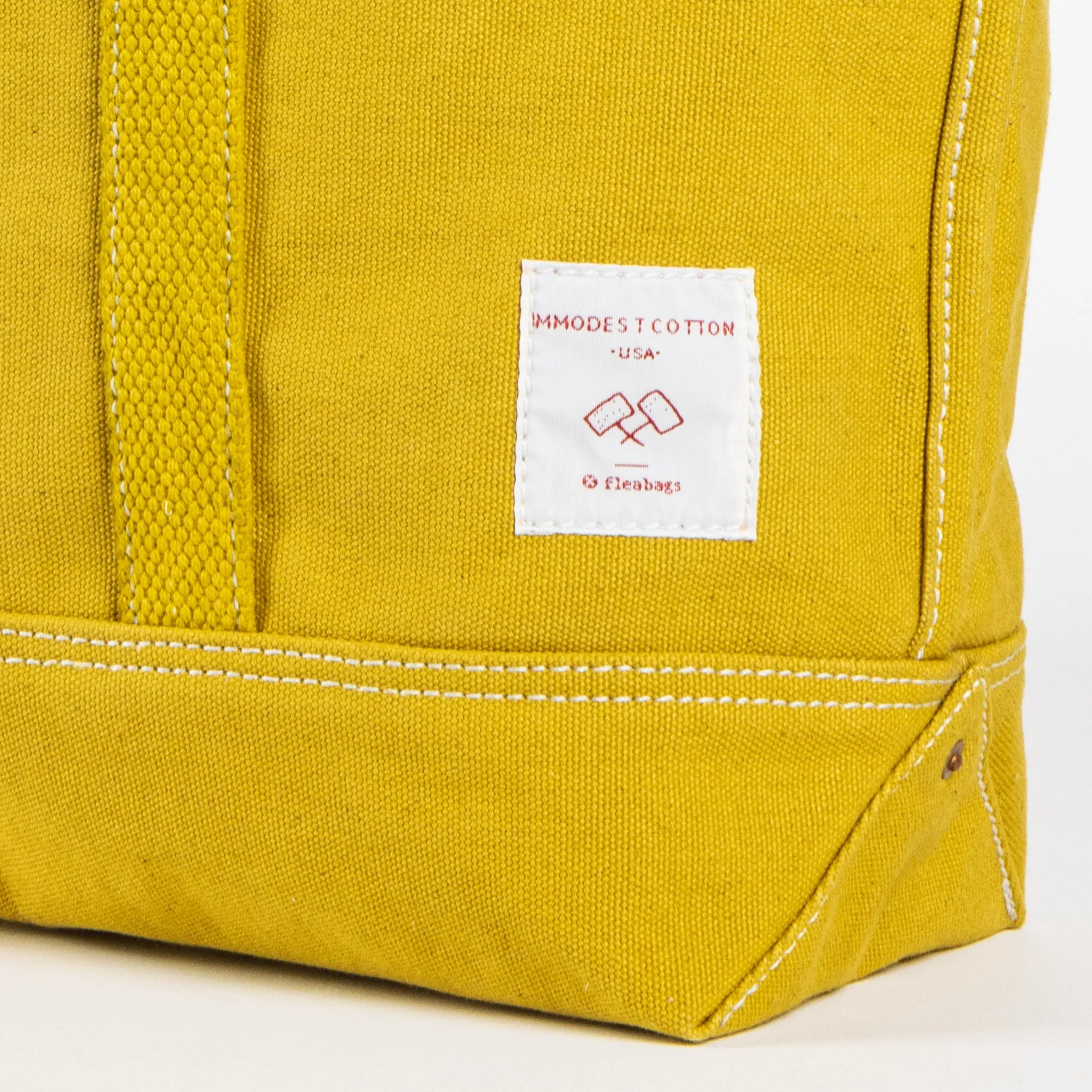 Small East West Tote | Chartreuse