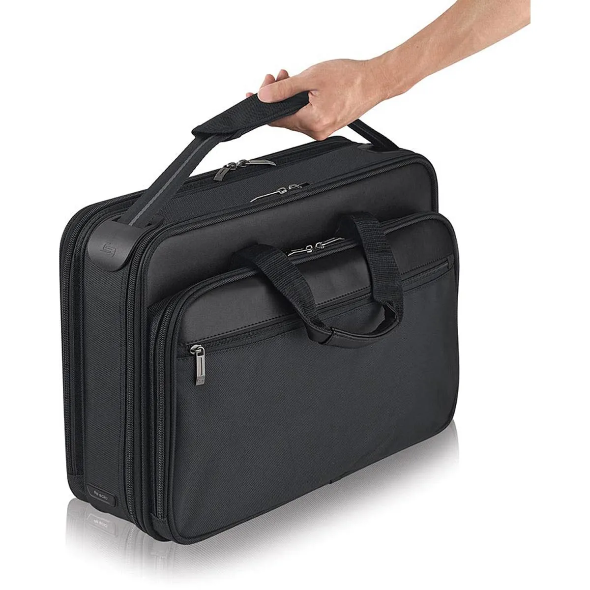 Solo New York Paramount Retractable Strap Briefcase