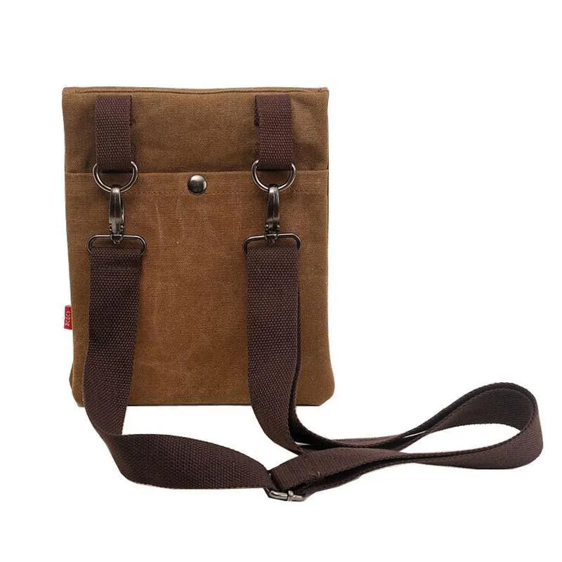 Special Dual-use Crossbody Canvas Messenger Bag