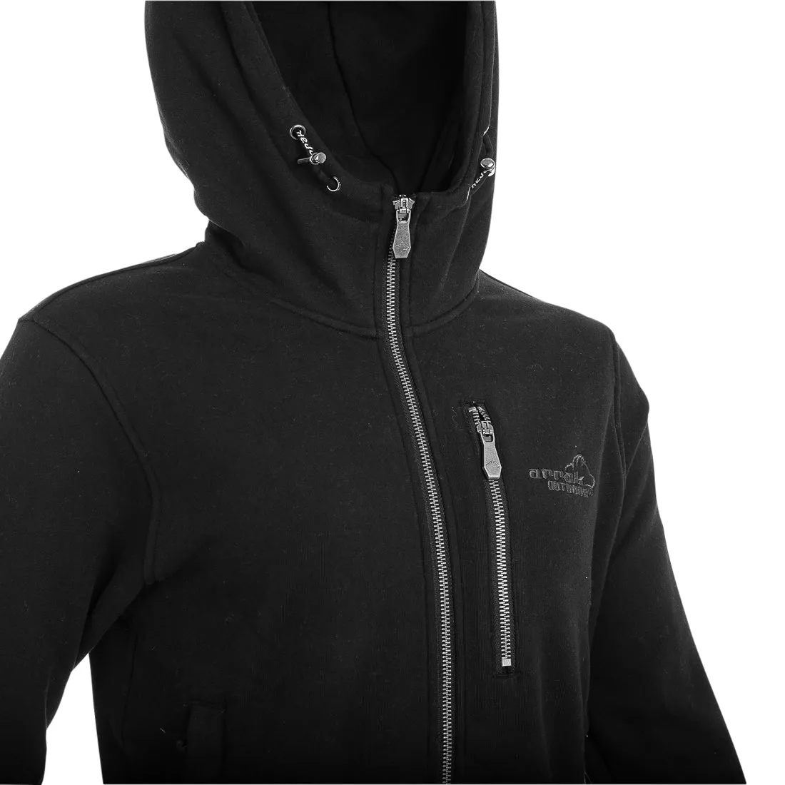 Sporty Hoodie Women (Black)