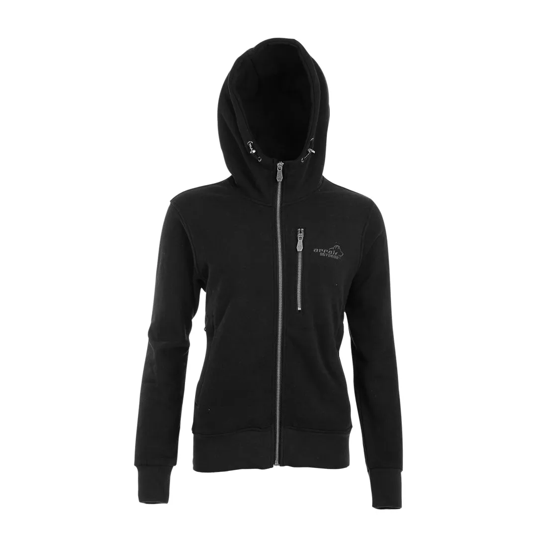 Sporty Hoodie Women (Black)