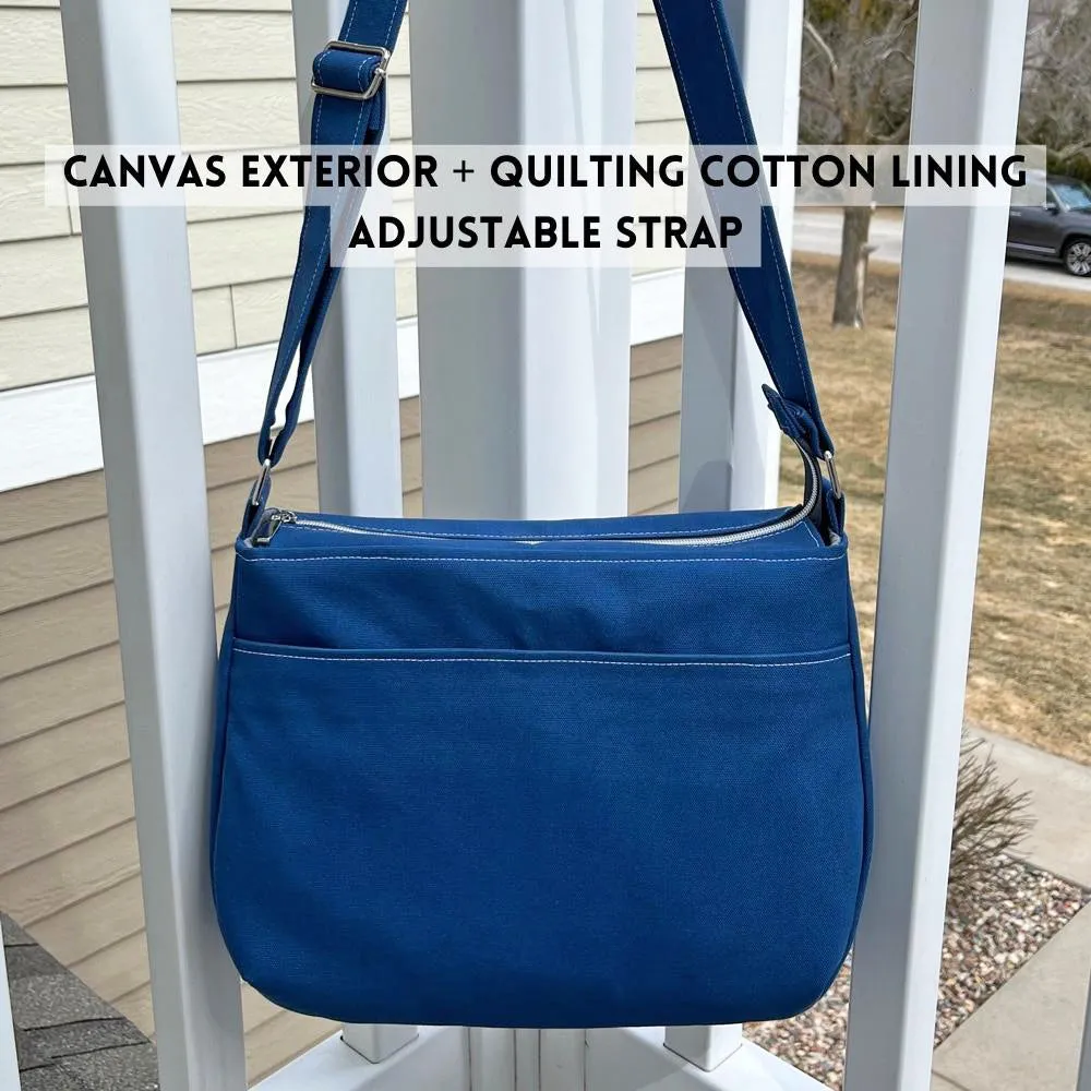 Unflappable Messenger Bag Sewing Pattern