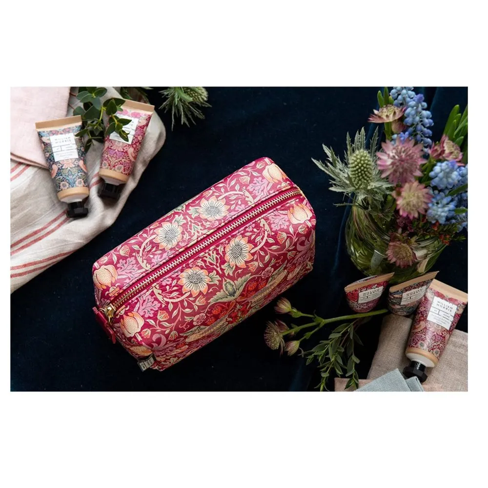 William Morris at Home Strawberry Thief Medium Wash Bag