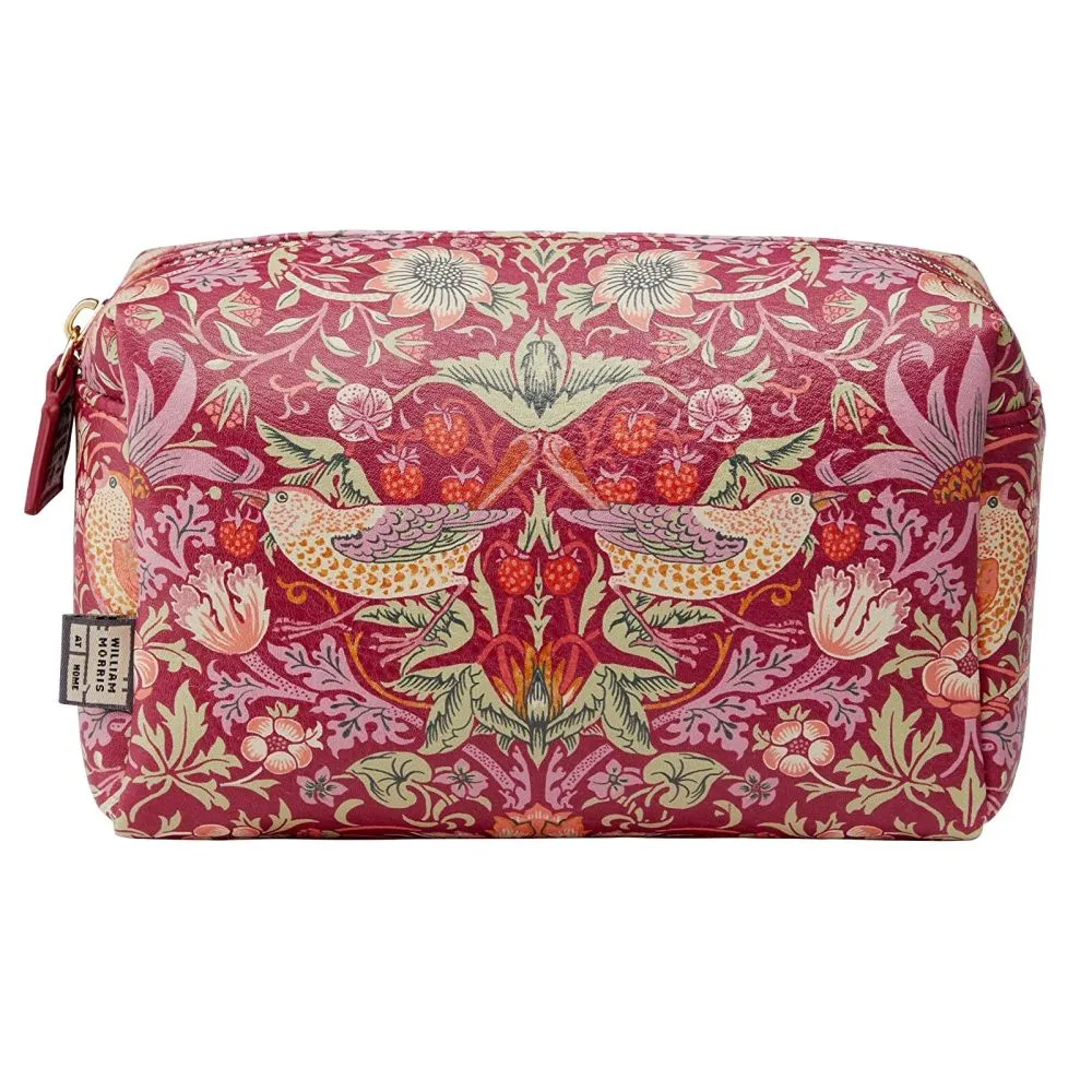 William Morris at Home Strawberry Thief Medium Wash Bag